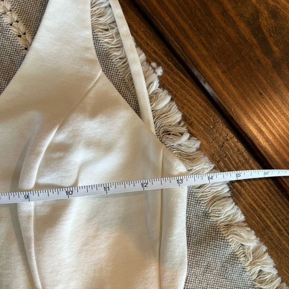 Lulu’s Elegant White Sleeveless Dress, size small, bodycon, summer, hot, EUC - Picture 7 of 7